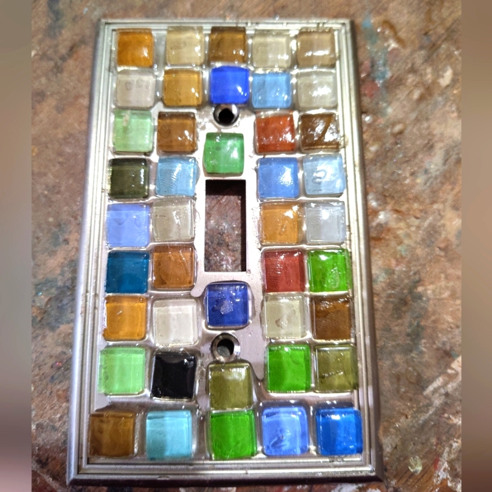 Mosaic Switch Plate❗Unique Everyone loves these❗